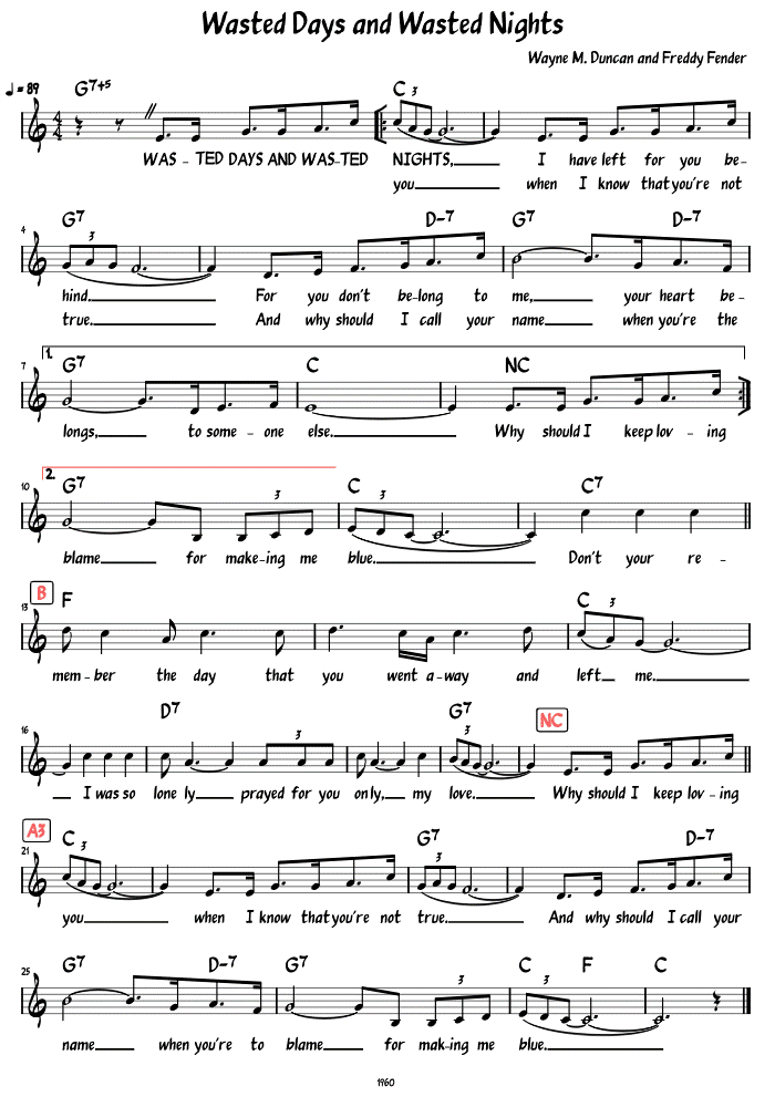 Sheet Music